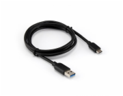 SBOX Kábel USB 3.0/USB 3.0 Type C 1m blk