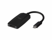 DELTACO Adaptér USB 3.1 Type C/DisplayPort, černý