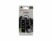 SBOX H204 black USB 2.0 port 4x