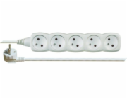 EMOS Prodlužovací kabel 5 zásuvek 2m, bílý