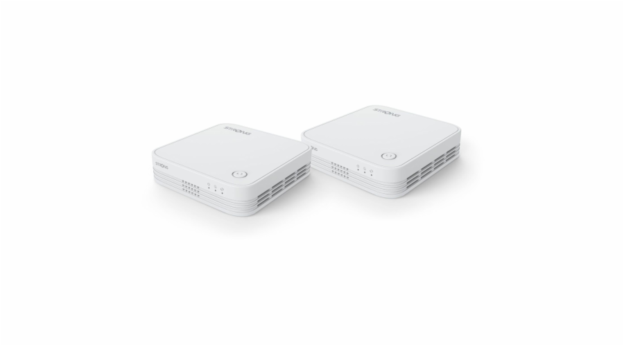 STRONG sada 2 ATRIA Wi-Fi Mesh Home Kit 1200/ Wi-Fi 802.11a/b/g/n/ac/ 1200 Mbit/s/ 2,4GHz a 5GHz/ 3x LAN/ bílý