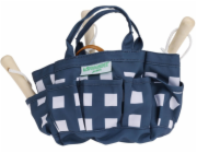 Zahradní nářadí pro děti modrá taška KO-CK9920050modr