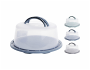 Přepravní dóza na moučník 35 cm modrá KO-Y54231010modr