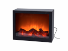 HOMESTYLING Elektrický krb s LED plameny 29x23cm KO-ADA10...