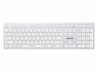 A4tech FBX50C, bezdrátová kancelářská klávesnice, bílá