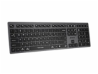 A4tech FBX50C, bezdrátová kancelářská klávesnice, šedá
