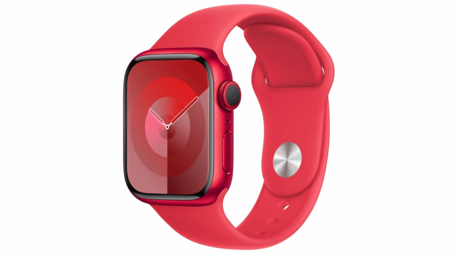 Apple Watch Series 9 41mm (PRODUCT)RED hliník s (PRODUCT)RED sportovním řemínkem S/M