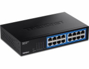 TRENDnet 16-PORTOVÝ GIGABITOVÝ STOLNÍ PŘEPÍNAČ 16-PORTOVÝ GIGABITOVÝ STOLNÍ SPÍNAČ