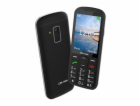 Telefon CPA Halo 28 Senior černý s nabíjecím stojánkem
