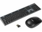 iBox IKMS606W keyboard RF Wireless English Black