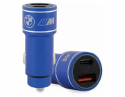 BMW charger BMCCMUSBCB PD-QC 3.0 BMW nabíječka PD-QC 3.0 20W Fast Charge modrá M Edition