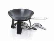 KELA Mini wok Joy ocel černý 15,0cm 18,0cm 0,35 KL-10059