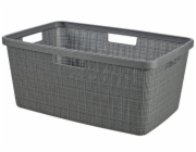 Koš na prádlo Curver Jute 46L šedý