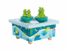 Trousselier Music Box Dancing Frogs