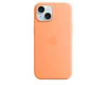 iPhone 15 Silicone Case with MagSafe - Orange Sorbet * *
