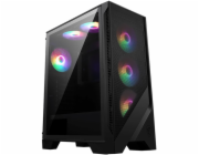MSI MAG Forge 120A AIRFLOW Midi Tower Černá, Průhledná