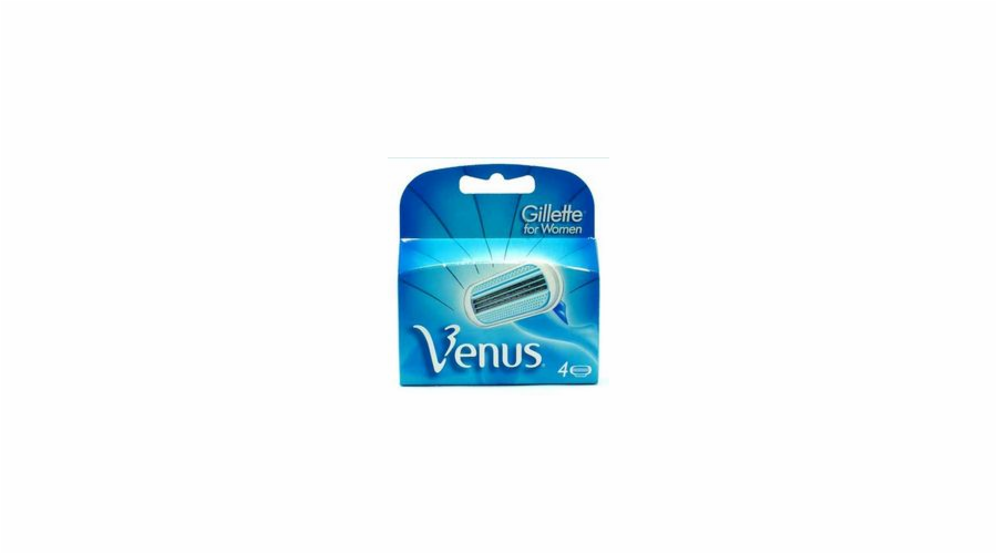 Gillette Venus Close & Clean Náhradní břity, 4 ks
