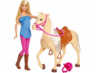 Panenka Barbie + základní kůň