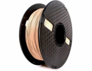GEMBIRD Tisková struna (filament) PLA, 1,75mm, 1kg, přírodní dřevo