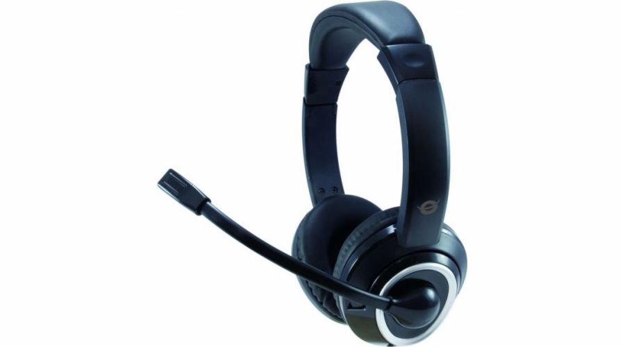 Conceptronic Headset Klinke sluchátka s mikrofonem (POLONA02B)