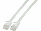 EFB plochý RJ45 U/UTP propojovací kabel, kat. 6A, PVC, 0,...