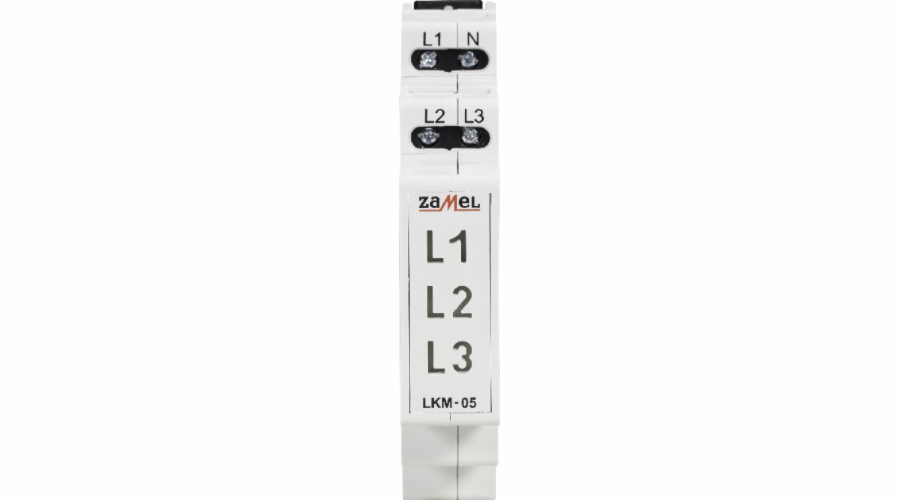 Zamel Indikátor napájení 230V AC LED žlutá/zelená/červená TN síť LKM-05-40 (EXT10000048)