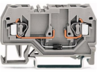 Wago 2vodičová svorkovnice s diodou 1N4007 2,5mm2 šedá (2...