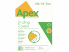 Fellowes APEX - koženkové obaly Medium A4 černé, 100 ks (...