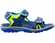 Dětské sandály HI-TEC Menar JR, tmavě modrá-modro-limetková, velikost 34