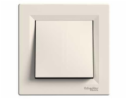 Schneider Electric Asfora jednoduchý konektor, krémový EPH0100123