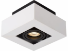 Stropní svítidlo Italux Přisazená bílá krychlová lampa It...