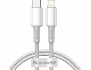 Baseus BASEUS DATA PD20W TYP-C TO LIGHTNING CABLE 200CM BÍLÝ USB kabel (6953156231955) - 6953156231955