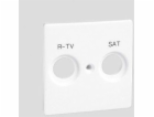 Kryt zásuvky Kontakt-Simon RTV-SAT bílý (82097-30)