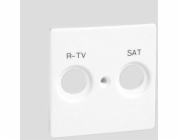 Kryt zásuvky Kontakt-Simon RTV-SAT bílý (82097-30)