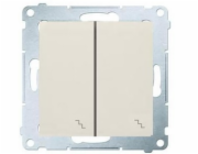 Kontakt-Simon Dvojitá spojka na schody, krémová - DW6/2.01/41