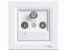 Schneider Electric RTV-SAT průchozí anténní zásuvka 4dB b...