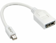 Lindy DisplayPort Mini - DisplayPort AV adaptér bílý (41021)
