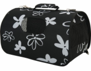 Zolux FLOWER malá černá Přepravní taška