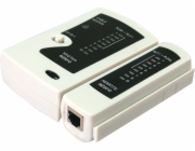 LogiLink Tester kabelů pro konektory RJ11, RJ12, RJ45 s jednotkou? dálkový ovladač WZ0010