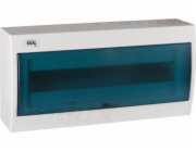 Kanlux Přisazený rozvaděč s DIN lištou 18 modulů IP30 IK07 KDB-S18T 23613