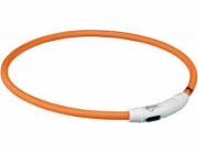 USB flash prsten Trixie, M–L: 45 cm/O 7 mm, oranžový