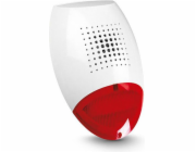 Satel Outdoor opticko-akustická siréna s červeným LED světlem (SP-500 R)