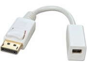 Lindy DisplayPort – DisplayPort Mini AV adaptér bílý (41060)