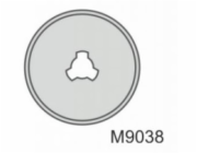 Dedra Kulaté čepele pro bezpečnostní nůž M9036 3 ks - M9038