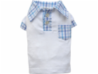 Polokošile DoggyDolly, bílá, S 23-25cm/36-38cm