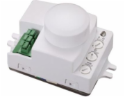 Orno Mikrovlnný pohybový senzor mini 5.8GHz 120W 360° 3-2000lx bílý (OR-CR-216)
