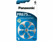 Baterie do sluchadla Panasonic PR44 6 ks.