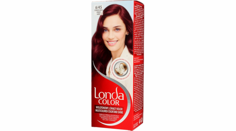 Londacolor Londacolor Krémová barva na vlasy č. 6/45 granátová červená 1 bal.