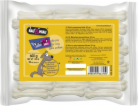 Hau&Miau PRESSED BONE BONE WHITE 10cm, 20ks/bal., 600g/ba...