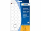Herma Samolepící etikety, kulaté, bílé 19 mm 1280 ks - 2250